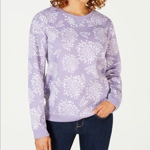 Karen Scott Petite Crew-Neck Sweatshirt